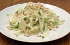 Fennel Pear and Pine Nut Salad