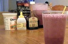 blueberry smoothie