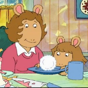 Arthur DW snowball in freezer