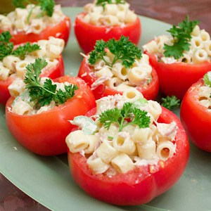 Stuffed Tomato and Tuna Salad
