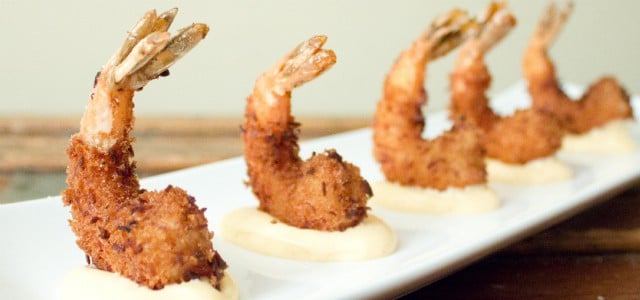 Coconut Shrimp and Thai Mayo