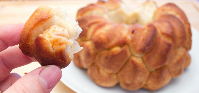 Seafood Stuffed Monkey Bread