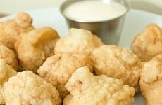 mushroom tempura