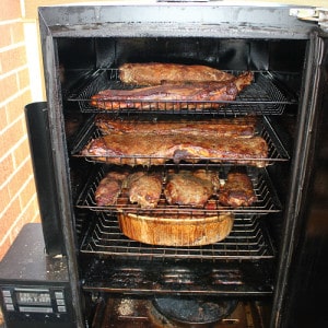 in the smoker