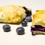 blueberry turnovers with puff pastry fi