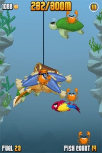 ninja fishing ihone ipod hook