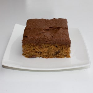 parsnip cake and chocolate cream cheese frosting