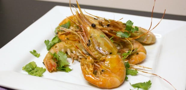 Chili Garlic King Prawns