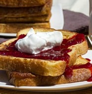 french toast raspberry sauce FI2