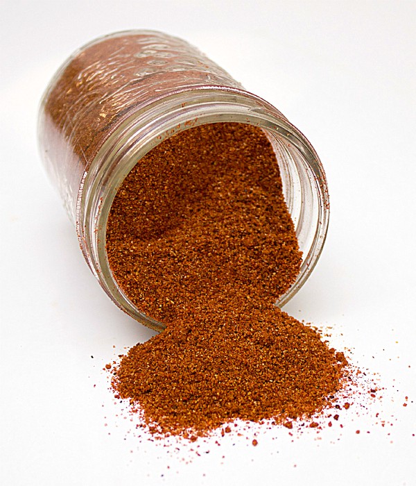 sweet and smokey chipotle rub tall