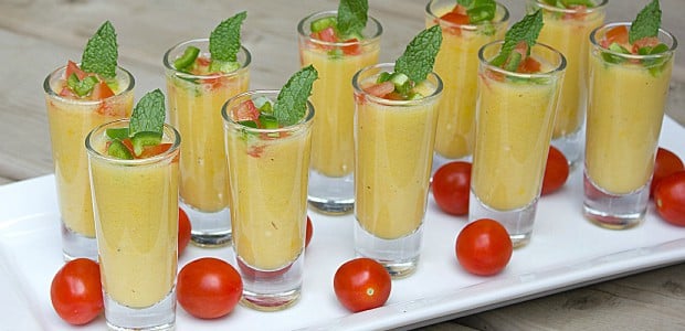 Yellow Tomato Gazpacho
