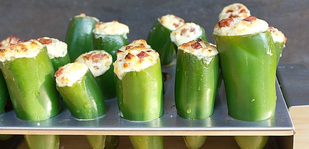 Chorizo Stuffed Jalapeno Popper