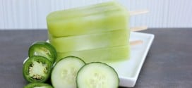 Cucumber Jalapeno Popsicle
