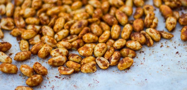 Spicy Buffalo Peanuts