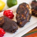 Oven Baked Jerk Chicken fi