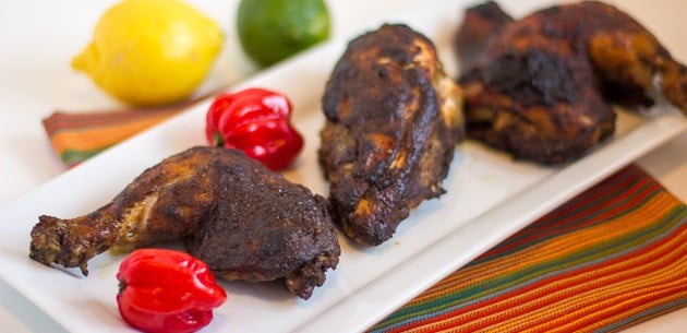 Oven Baked Jerk Chicken