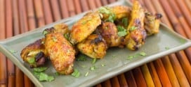 Apricot Habanero Chicken Wings