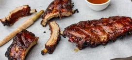 Grilled Maple Glaze Ribs