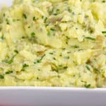 Mashed Potatoes with Chives and Pecorino
