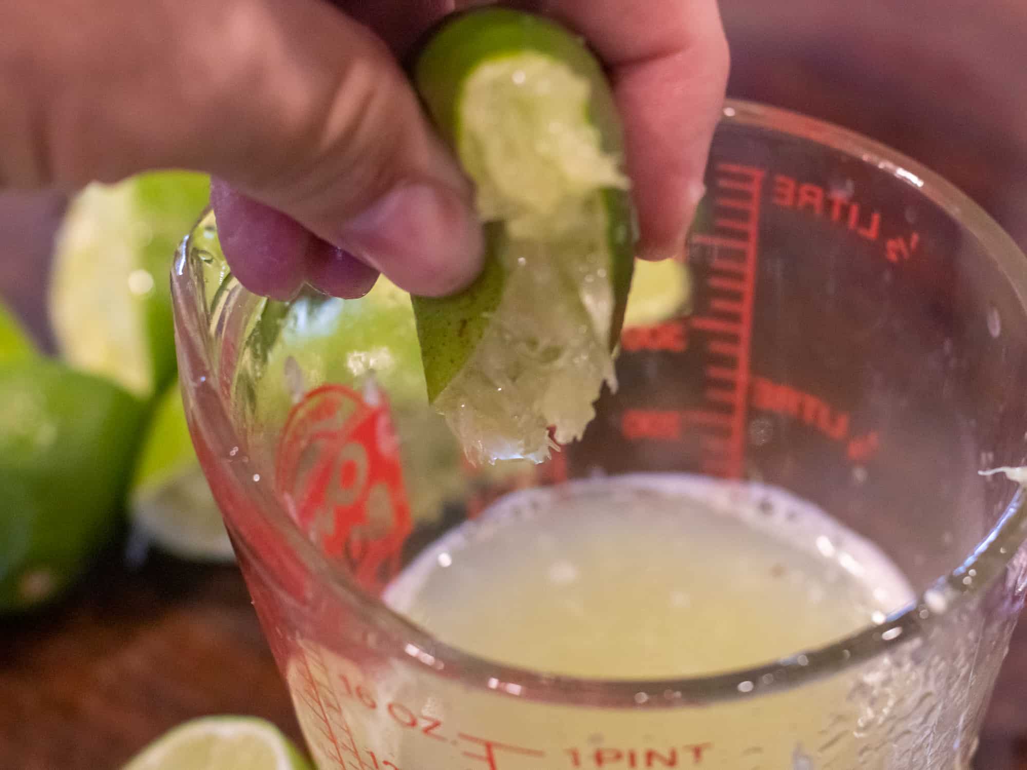 Fresh squeezed lime juice
