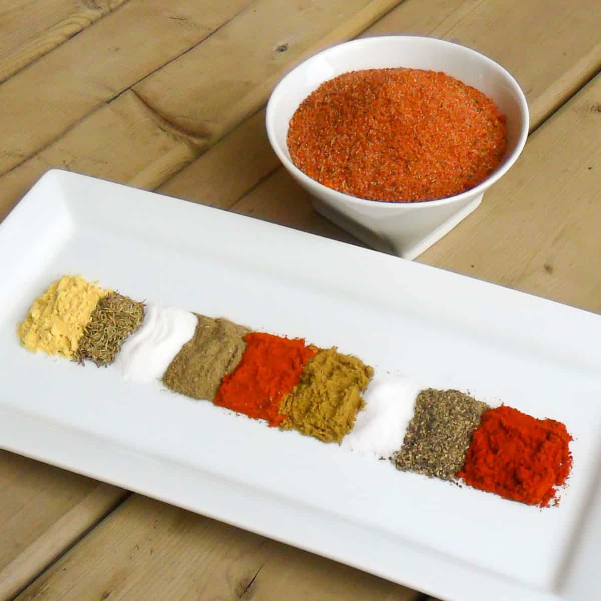 Basic BBQ Rub Recipe for chicken and ribs