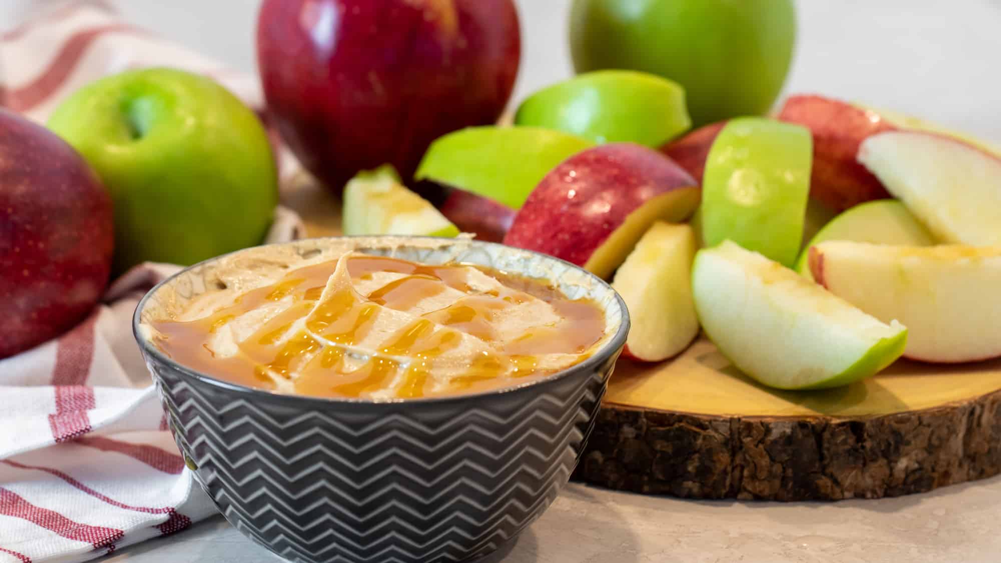 Caramel Peanut Butter Apple Dip Recipe The Black Peppercorn