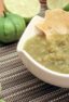 A spicy green salsa recipe made with tomatillos, cilantro, jalapeno or serrano peppers and lime juice. Great with nacho chips, enchiladas, taco, burritos and more!