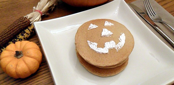 Halloween Pumpkin Pancakes Recipe