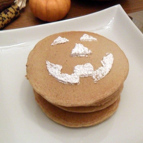 Halloween Pumpkin Pancakes Recipe 