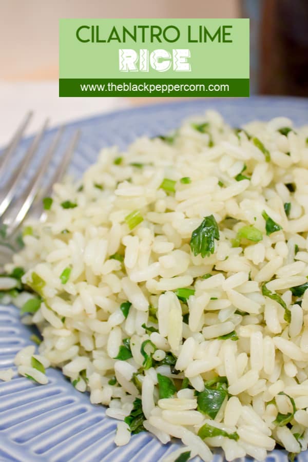 Simple side dish recipe for rice tossed with minced cilantro and lime juice. Serve with Mexican food, stir fry, Indian curry or Thai cuisine.