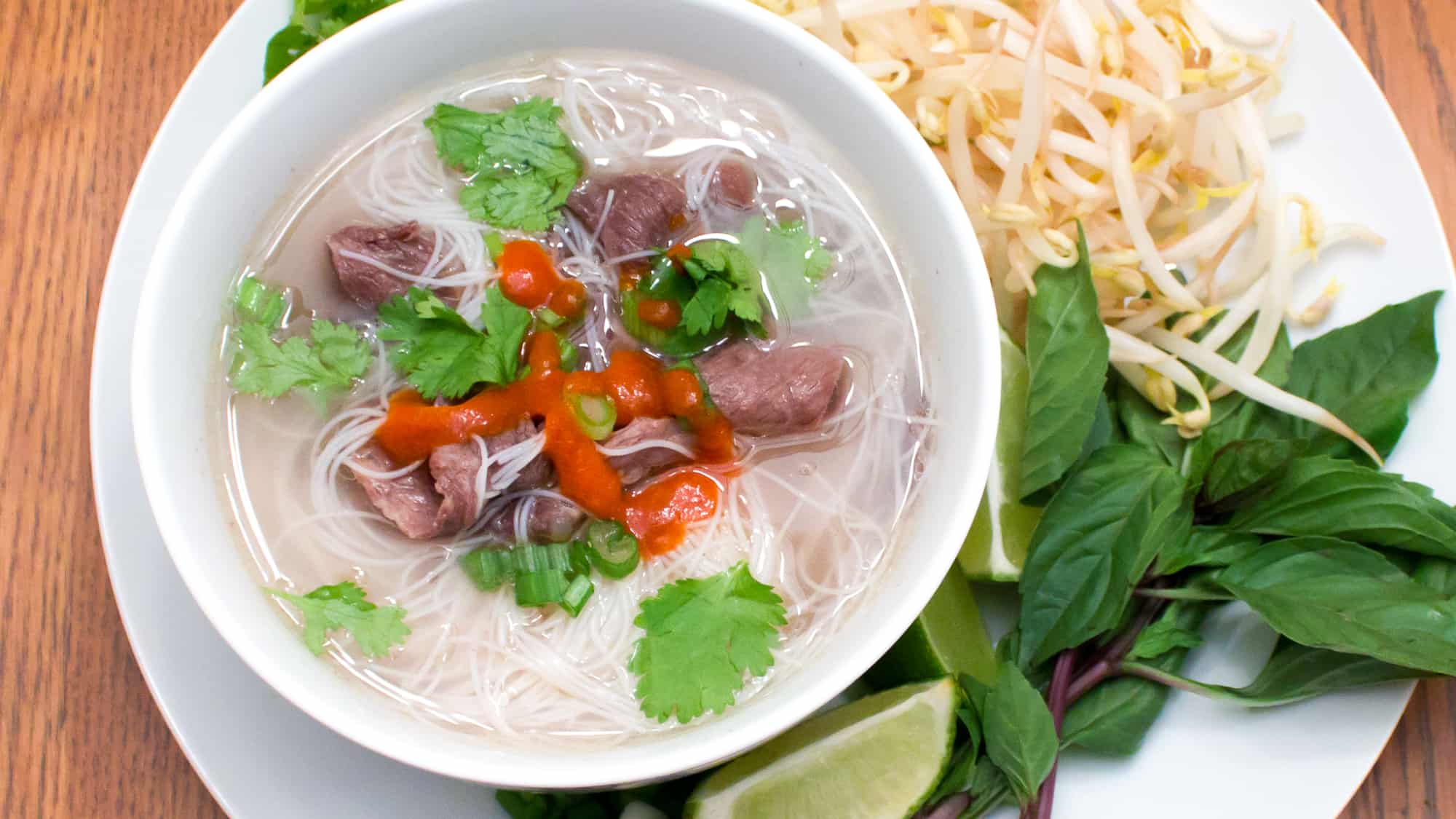 Beef Pho Vietnamese Soup Recipe Pho Bo The Black Peppercorn