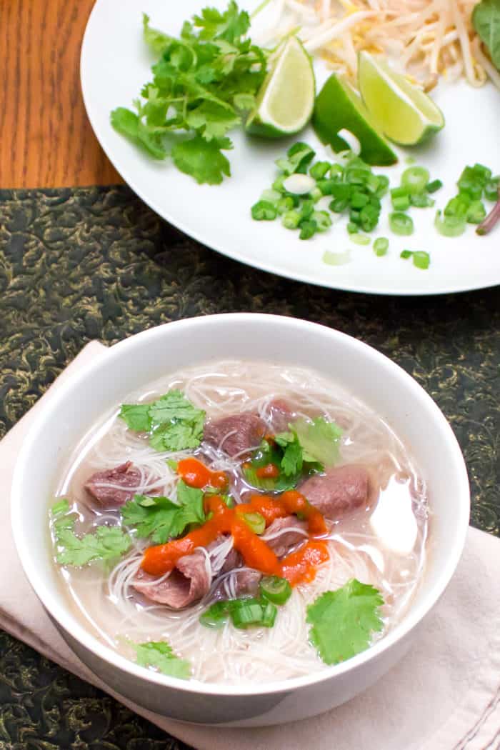Beef Pho Vietnamese Soup Recipe Pho Bo The Black Peppercorn