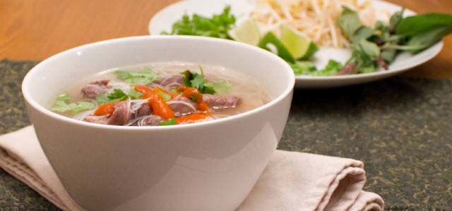 Beef Pho Vietnamese Soup (Pho Bo) - The Black Peppercorn