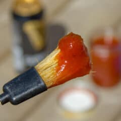 Easy homemade beer BBQ sauce, this recipe has instructions for how to make bbq sauce with beer. Great for grilling or smoking chicken, ribs, pork chops.