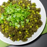 A delicious Indian dish made with mince beef, ginger, garlic and other curry seasonings.