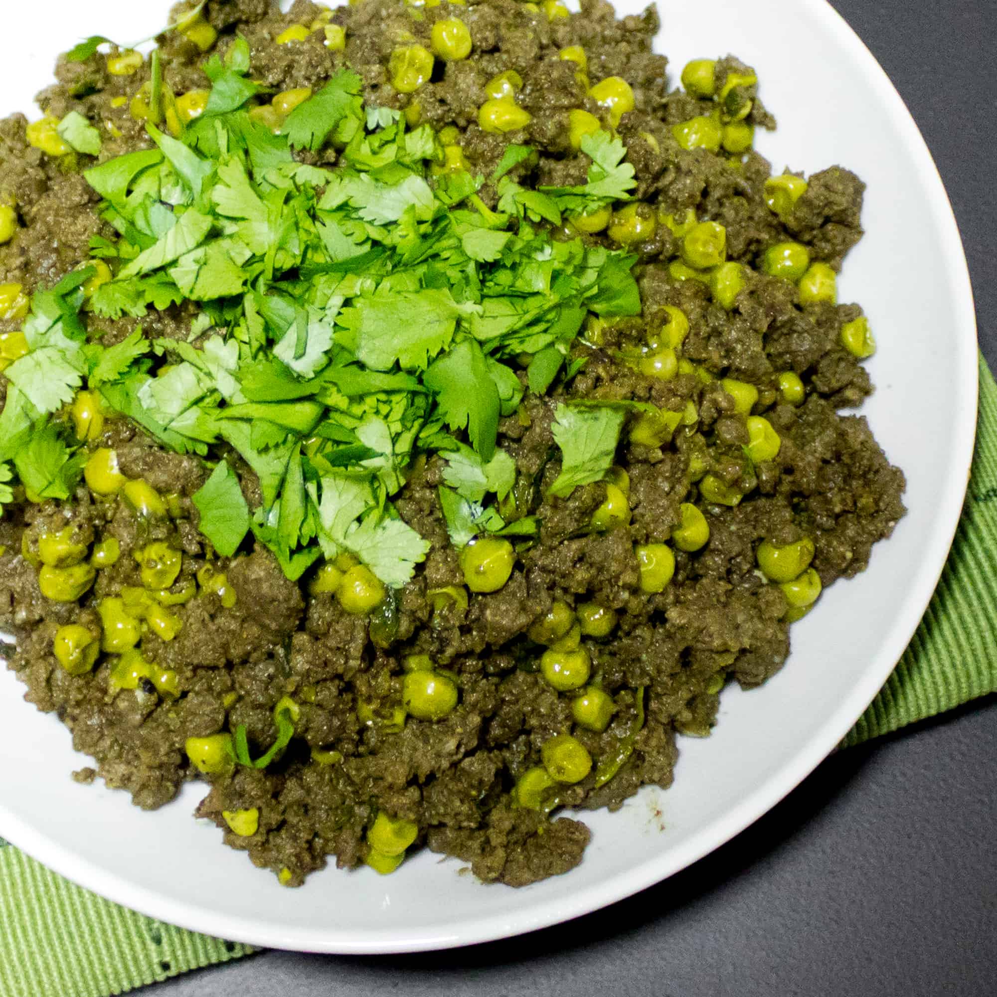 A delicious Indian dish made with mince beef, ginger, garlic and other curry seasonings.