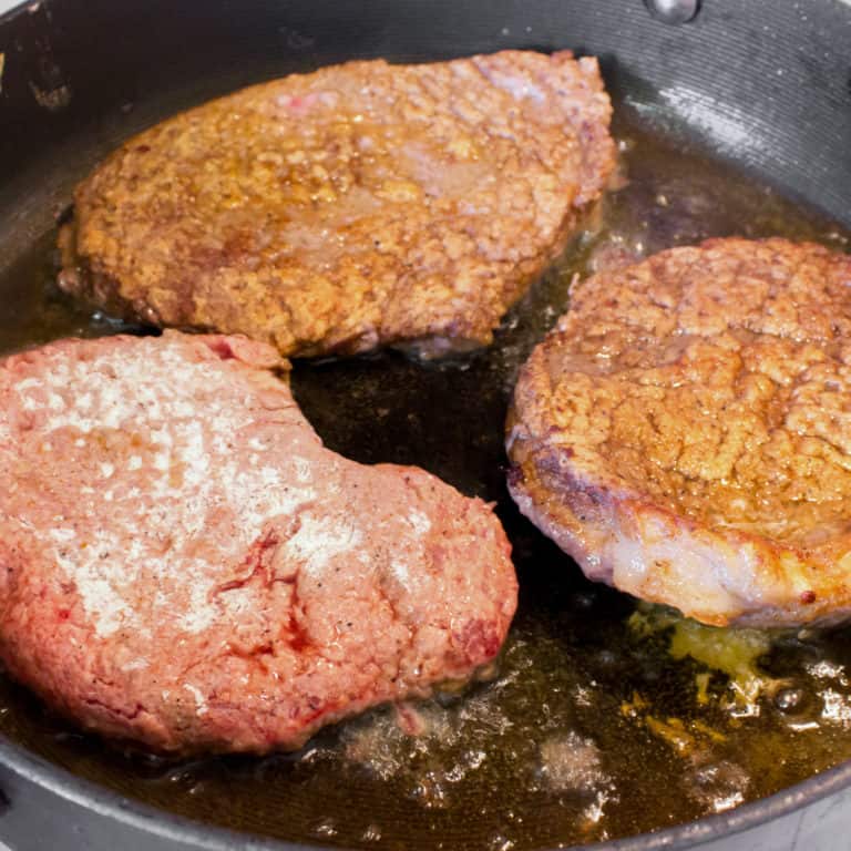 Swiss Steak braised cube steak in stewed tomatoes