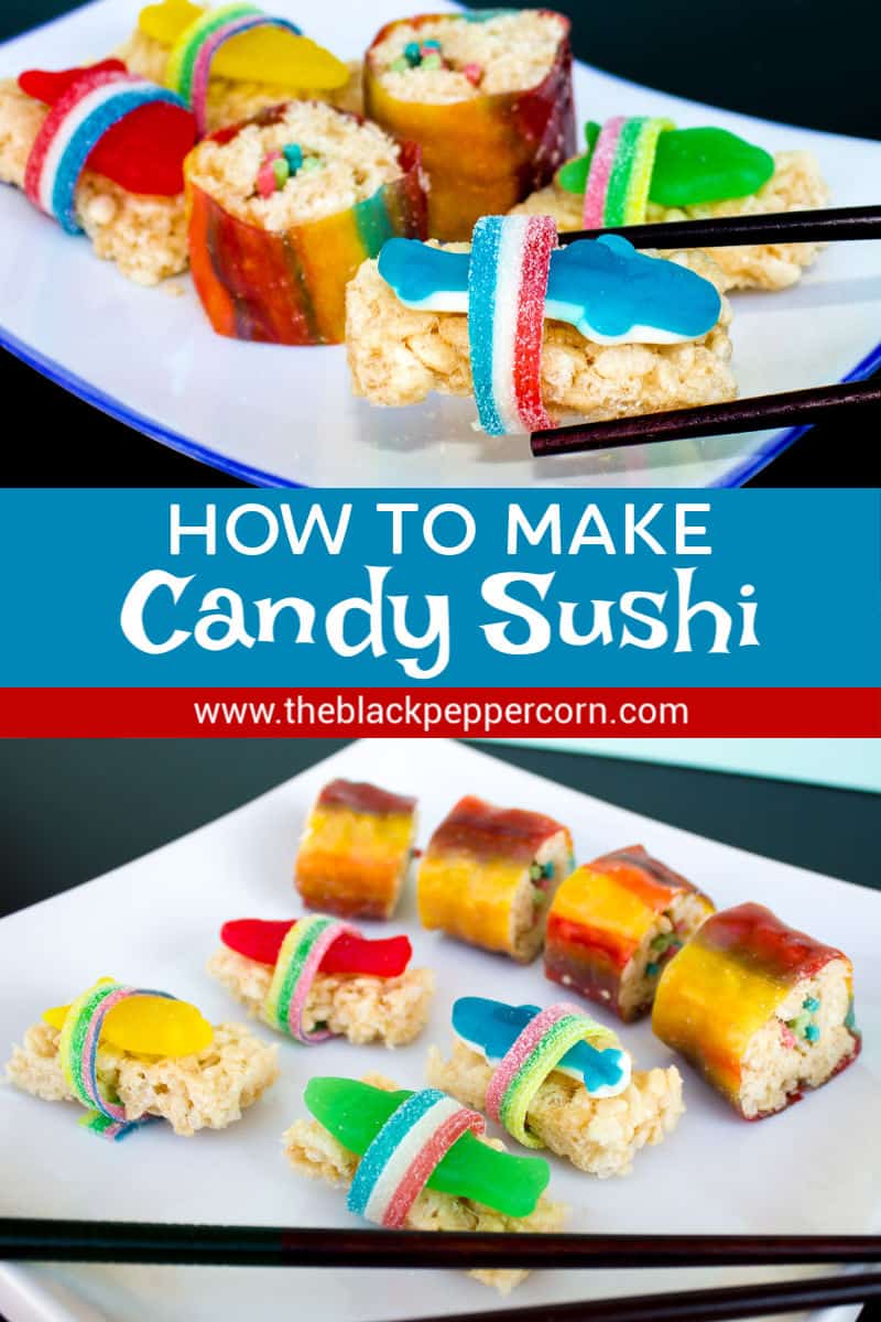 Candy Sushi California Rolls and Nigiri Sushi recipe and directions