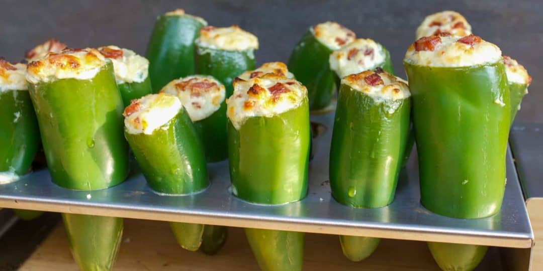 Chorizo Stuffed Jalapeno Poppers