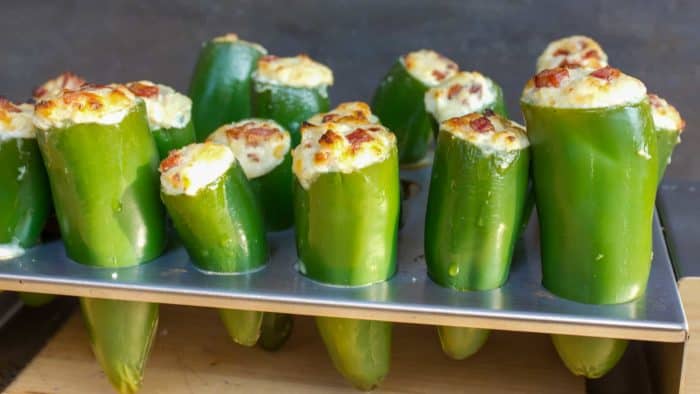 Chorizo Stuffed Jalapeno Poppers