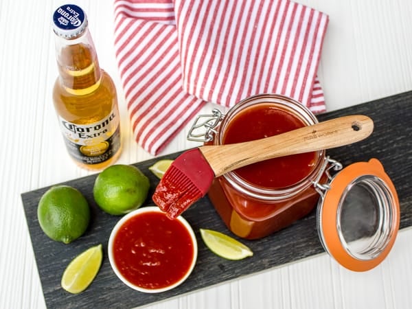 sos BBQ de casă cu bere Corona și rețetă de aromă de tei