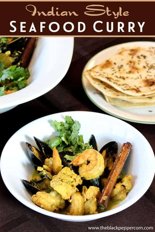 How to make Indian Curry with Fish, Shrimp and Mussels