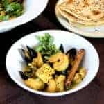 How to make Indian Curry with Fish, Shrimp and Mussels