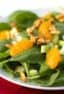 This bright and fresh salad recipe is filled with spinach, celery, green onions, mandarin oranges and candied almonds.