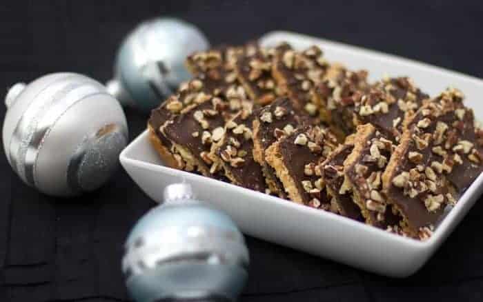 Christmas Crack Saltine Toffee