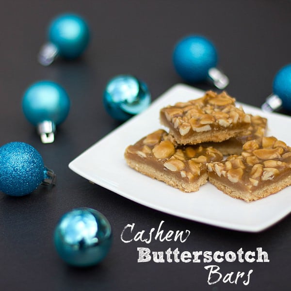 cashew butterscotch bars text