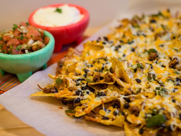 Ground Chicken Black Bean and Corn Nachos rectangle 1