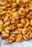 These roasted peanuts are the perfect party food and great for the Super Bowl, tailgate party or any sporting event.