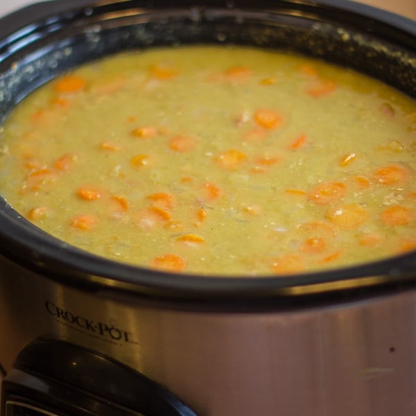 split pea soup crock pot sq1