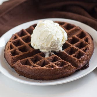 Cake Mix Waffles